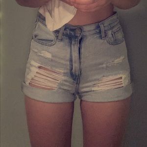 American Eagle jean shorts
